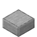 Smooth Stone Slab.png: Inventory sprite for Smooth Stone Slab in Minecraft as shown in-game linking to https://minecraft.wiki/w/Smooth_Stone_Slab with description: Smooth Stone Slab